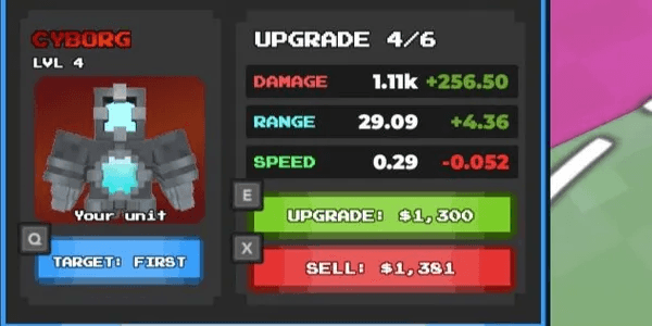 CYBORG -Pixel Tower Defense (MYTHIC)