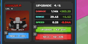 DRACULA -Pixel Tower Defense (MYTHIC)