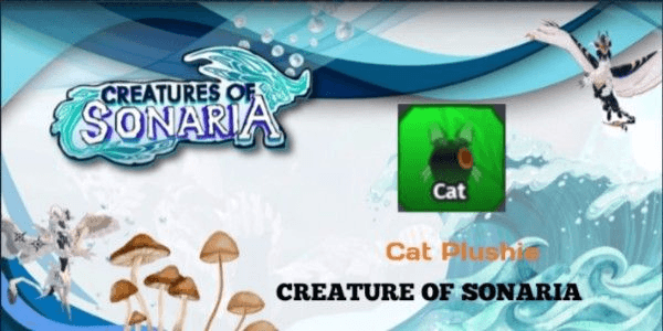 Gambar Product Cat Plushie - Creatures Of Sonaria