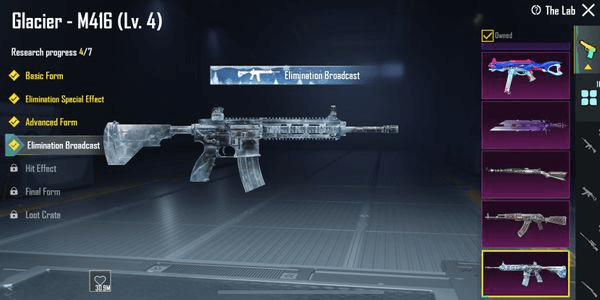 Gambar Product Pubg m4 glacier killmess