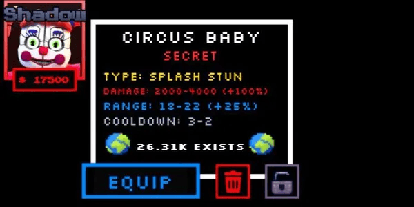 Circus Baby (Secret) - Five Nights TD