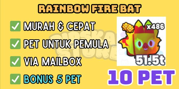Gambar Product Rainbow Fire Bat