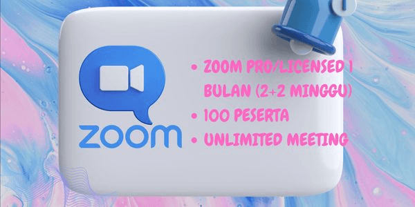 Gambar Product Zoom Meetings Pro 1 bulan