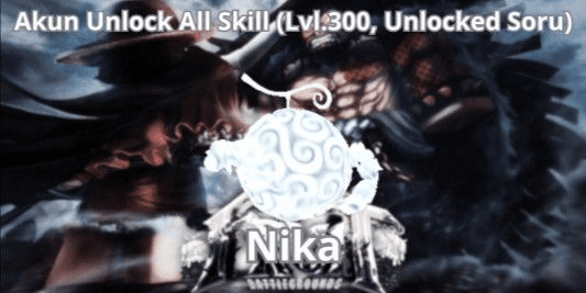 Gambar Product Akun Unlock All Skill - Nika (Lvl. 300, Unlocked Soru)