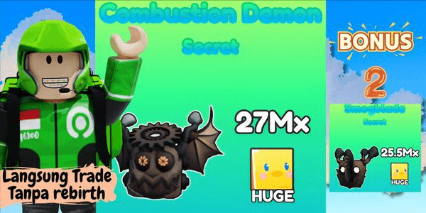 Gambar Product Reborn As Swordman | New Secret Huge Pet Last World