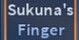 Gambar Product Sukuna's Finger (Ascension Item for King of Curses) / A Universal Time