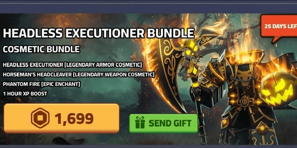 Gambar Product Headless Executioner Bundle Cosmetic Bundle