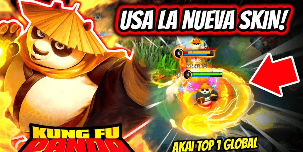 Beli Skin Gift Skin Mobile Legends Akai Kung Fu Panda (Epic Kung Fu