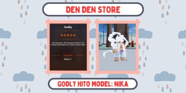 Gambar Product GODLY HITO NO MI MODEL: NIKA (Luffy Gear 5) - A Universal Time + Bonus