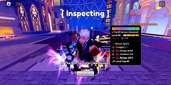 Gambar Product The Rift Sorcerer (Awakened ) Almighty SSS Evolved - Anime Defenders