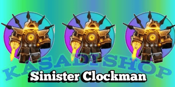 Gambar Product Sinister Clockman-Skibidi Tower Defense