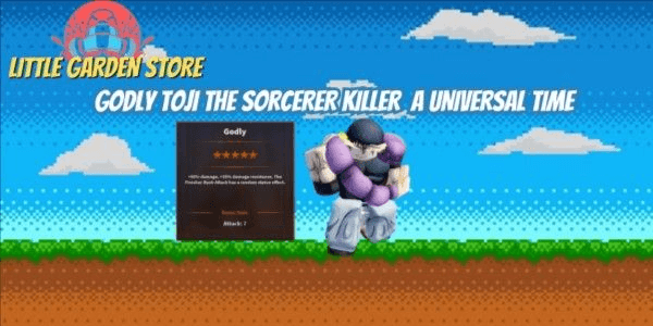 Gambar Product Godly The Sorcerer Killer Toji | A Universal Time Bonus 5 Skin Mythic