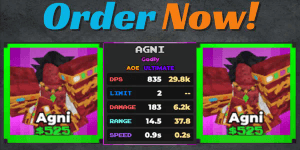 Agni (Godly) Pixel Tower Defense