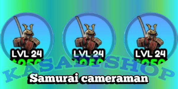 Gambar Product Samurai Cameraman - Skibidi Tower Defense