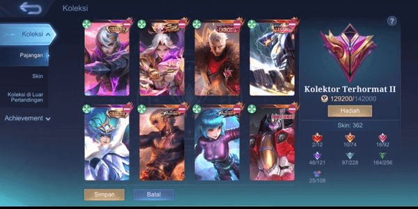 Gambar Product Akun kolektor