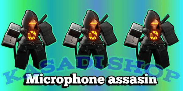 Gambar Product Microphone Assasin-Skibidi tower defense