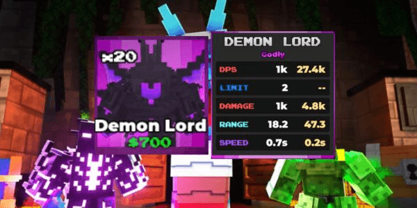 Gambar Product Demon Lord -Pixel Tower Defense (Godly)