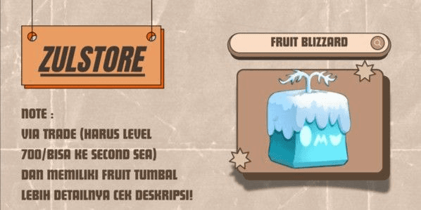 Gambar Product BLIZZARD (Elemental)