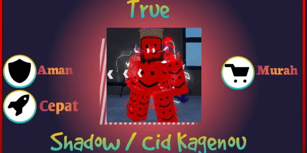 Gambar Product True Shadow / Cid Kagenou Legendary Ability Legendary Trait A Universal Time (AUT)