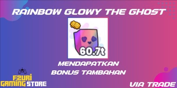 Gambar Product Rainbow Glowy the Ghost