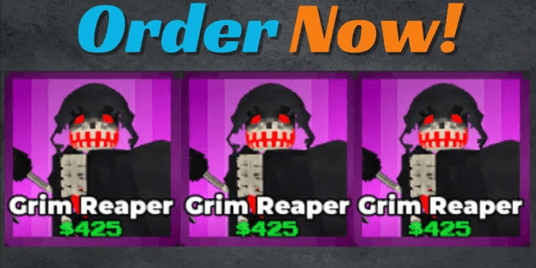 Grim Reaper (GODLY) Pixel Tower Defense