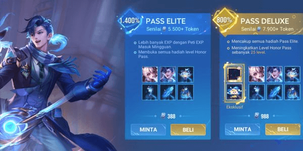Gambar Product HONOR PASS ELITE