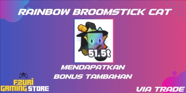 Gambar Product Rainbow Broomstick Cat