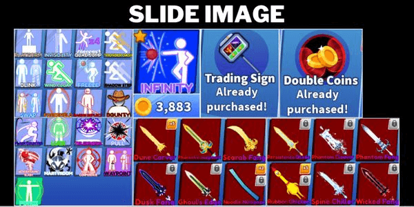 Gambar Product Polosan INFINITY ABILITY + DOUBLE COINS + TRADING SIGN PASS