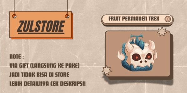 Gambar Product T-Rex (Permanent)