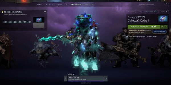 Gambar Product "Collector Cache Crownfall 2 - Phantom Balladeer Abaddon"