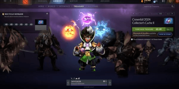 Gambar Product Collector Cache: Crownfall 2 - Magus Mimicry Persona Invoker