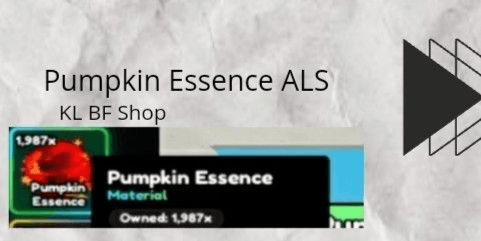 Gambar Product Pumkin Essence / Item Anime Last Stand ( ALS )