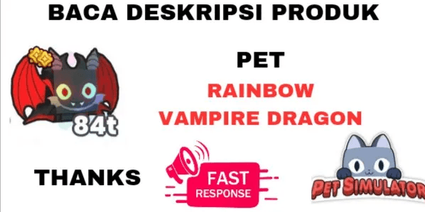 Rainbow Vampire Dragon