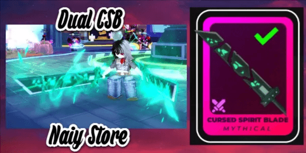 Dual Cursed Spirit Blade - Death Ball