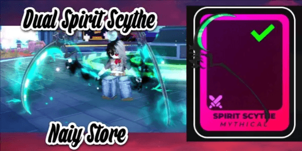 Dual Spirit Scythe - Death Ball