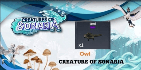 Gambar Product Owl Plushie - Creatures Of Sonaria