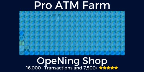 Gambar Product PRO ATM FARM (5000+ ATM Machine, Full Water Design, Portal)