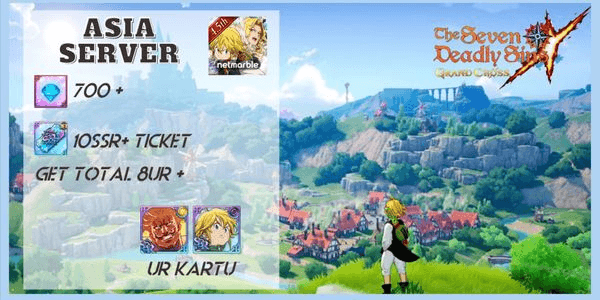 Gambar Product #2 - Asia server - UR Escanor + LR Meliodas