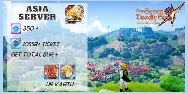 Gambar Product #1 - Asia server - UR Escanor + LR Meliodas