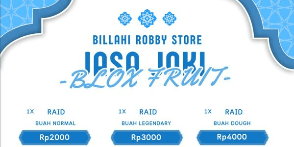 Gambar Product Joki per raid/fragment by Req