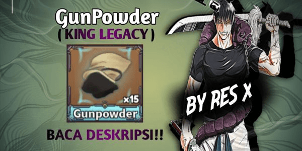 Gambar Product Gunpowder x200 ( King Legacy )