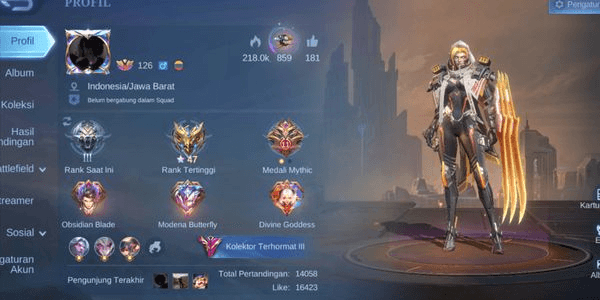 Gambar Product AKUN SAFETY, 3 LEGEND, 3 COLLECTOR, PRIME BEATRIX, LEO VALIR, 11 ZODIAC, 3 TRANSFORMERS, 34 EPIC SKIN, RECALL LUCKY EGG