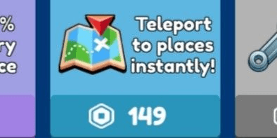 Gambar Product Teleport Gamepass - Bid Battles!