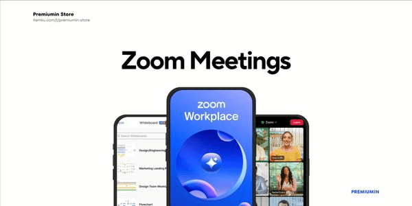 Gambar Product Zoom Meetings Pro 1 bulan