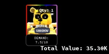 Gambar Product Nightmare Shiny Goliath - Five Nights TD / FNTD