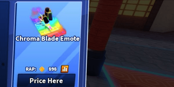 Gambar Product Chroma Blade Emote