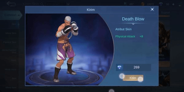 Gambar Product Death Blow (Basic Skin Paquito)