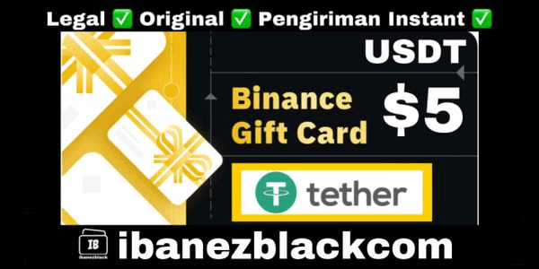 Gambar Product Binance Gift Card USDT $5