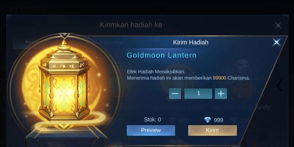 Gambar Product Goldmoon Lantern