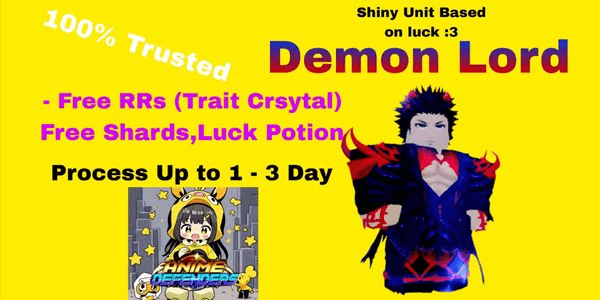 Gambar Product Joki Get Secret Demon King (Portal) | Anime Defenders RBL